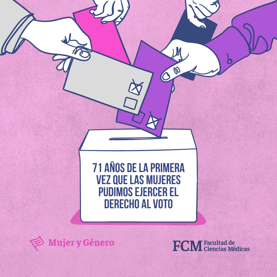 71 Años Voto Femenino Fcm 3336